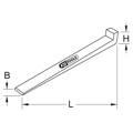 Produktbild von KSTOOLS® - BRONZEplus Nasenkeil 340 x 30 x 40 x 20 x 20mm