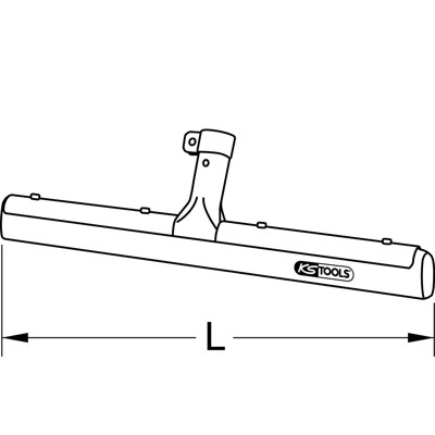 Produktbild von KSTOOLS® - BRONZEplus Gummischieber 300mm