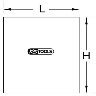 Produktbild von KSTOOLS® - Schweißerschutzplane, schwarz