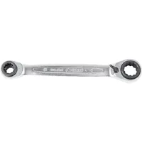 KSTOOLS 4 in 1 GEARplus umschaltbar Doppel-Ratschenringschlüssel, 10x13x17x19mm Produktbild