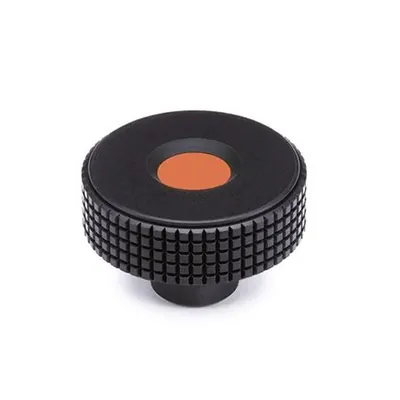Produktbild von Ganter Norm® - Kordelgriffe, Kunststoff, Abdeckkappe farbig (534-40-B6-SW-DOR)