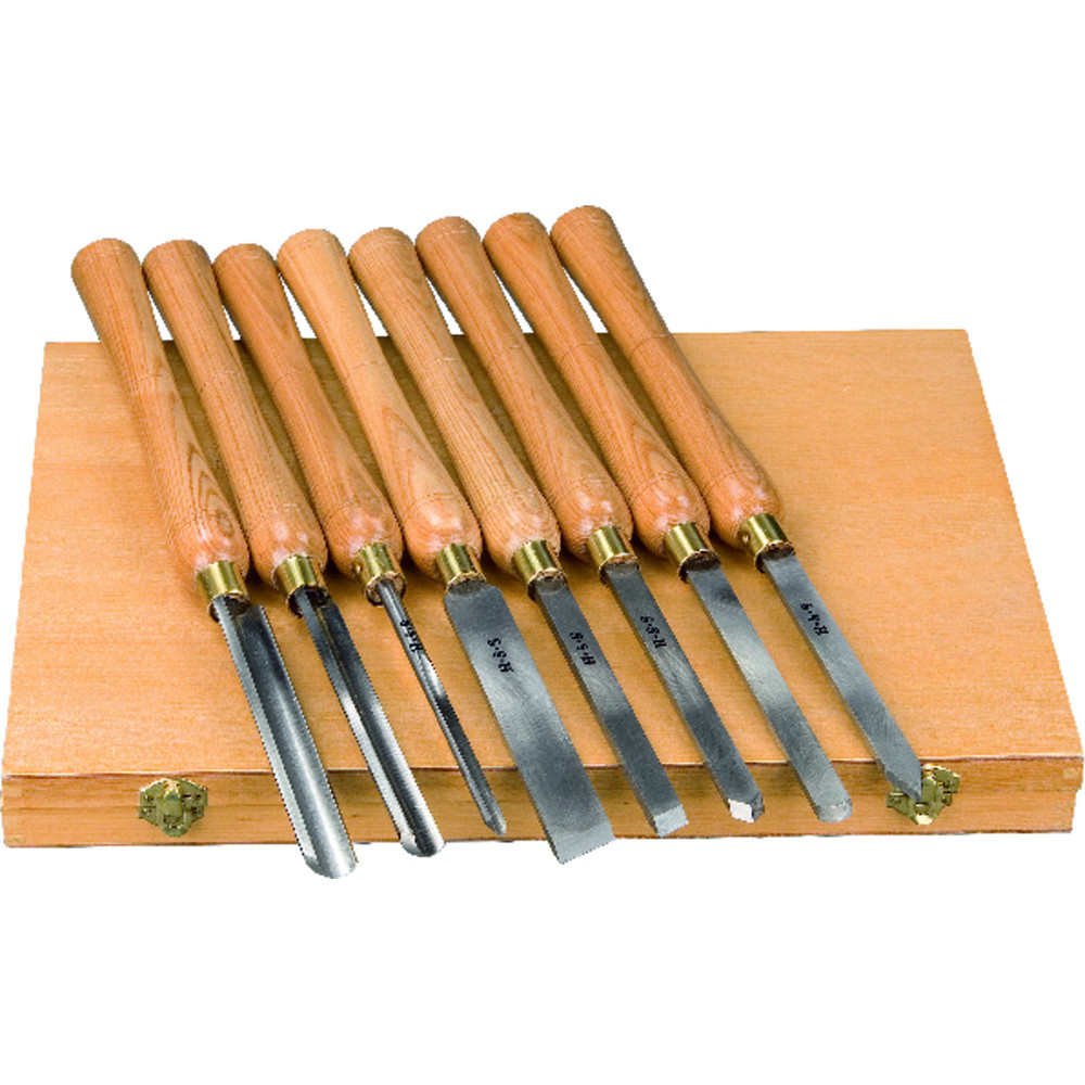 holzstar® Drechselmesser-Set 8-teilig Produktbild img3 L