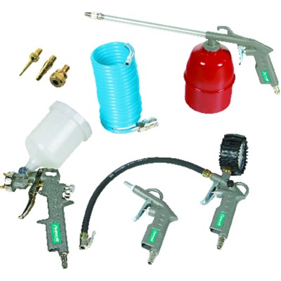 Produktbild von aircraft® - Druckluft-Set, 8-teilig