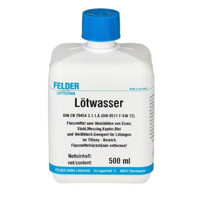 Produktbild von FELDER - Lötwasser DIN EN ISO 9454 F-SW 12 500ml