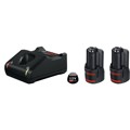 Produktbild von Bosch - Akku Starter-Set: 2 x GBA 12 Volt, 2.0 Ah und GAL 12V-40 (1600A019R8)