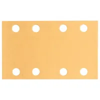 Produktbild von Bosch - Schleifblatt C470, 80 x 133mm, 40, 8 Löcher, Klett, 10er-Pack