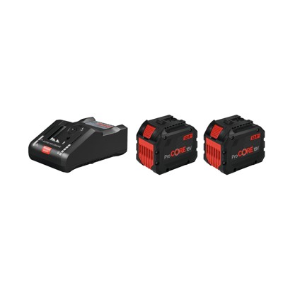 Produktbild von Bosch - Starter-Set 2 x ProCORE18V 12.0Ah + GAL 18V-160 C + GCY 42