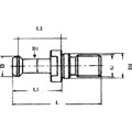 Produktbild von GSW - Anzugsbolzen JISB 6339 BT40 60° I.K