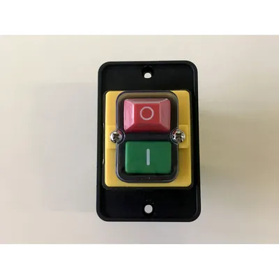 Produktbild von ELMAG - EIN/AUS bzw. NOT/AUS - Schalter zu KBM 13 T (Steckanschlüsse seitlich)