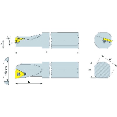 Produktbild von FORMAT - Gewinde-Bohrstange rechts SIR 1416 N 16-1