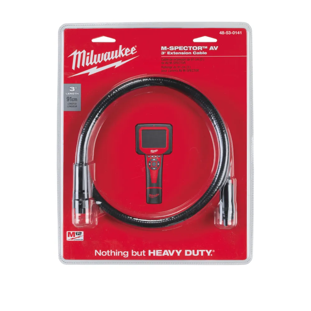 Milwaukee® VERLAENGERUNG DCable ext.90cm P1M Produktbild img2 L
