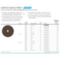 Produktbild von NORTON clipper® - Vliesscheibe Vortex ø125mm Fein