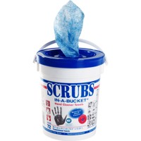 Produktbild von SCRUBS® - Reinigungstücher PU-Basis, blau gegen starke Verschmutzungen 72 Stück