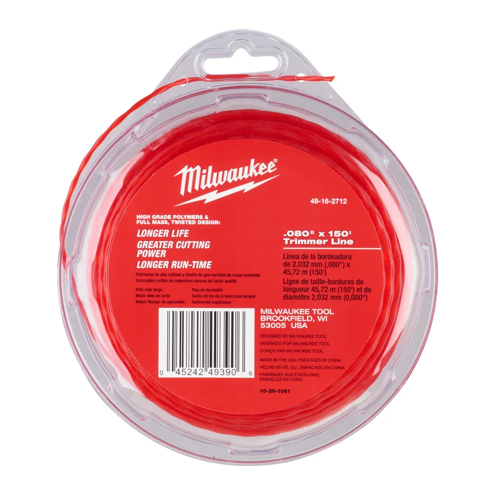 Milwaukee® Schneidfaden 45m, Faden 2,0 mm Produktbild img1 L