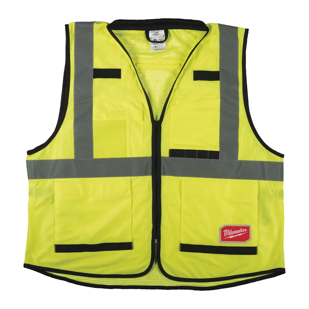 Milwaukee® Prem.Warnschutzweste gelb S/M Produktbild img1 L