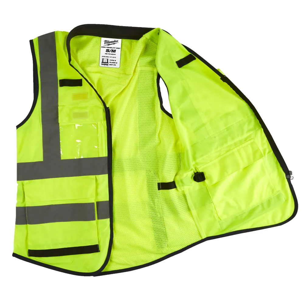 Milwaukee® Prem.Warnschutzweste gelb L/XL Produktbild img3 L