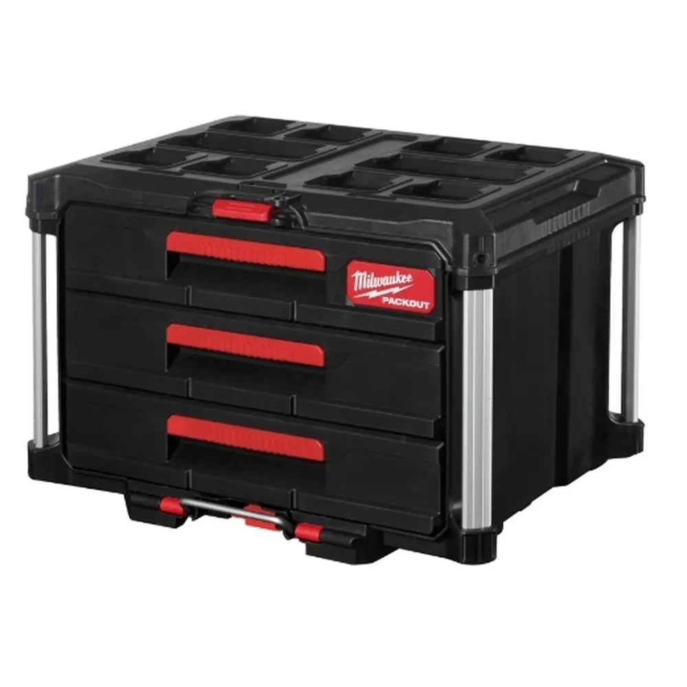Milwaukee® PACKOUT Koffer mit 3 Schubladen Produktbild img3 L