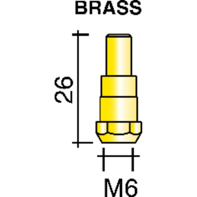 Produktbild von trafimet - Düsenstock M6-28mm Plus24/240