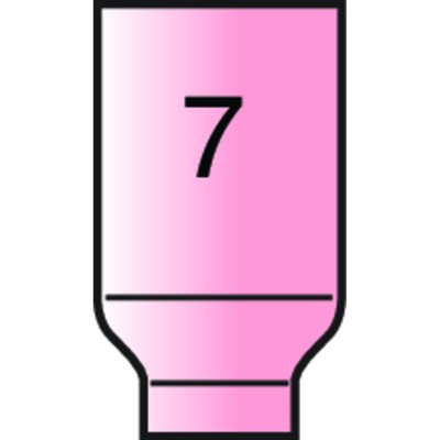 Produktbild von trafimet - Keramik Gasdüse für Gaslinse Größe 7 D:11,2