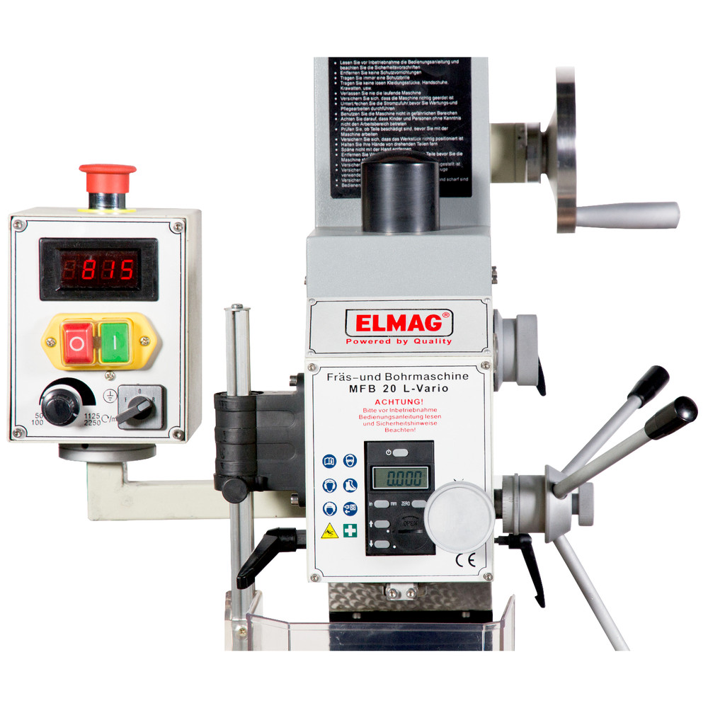 ELMAG Getriebe Fräs- und Bohrmaschine MFB 30-L Vario Produktbild img2 L