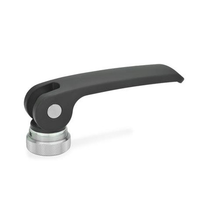 Produktbild von Ganter Norm® - Exzenterspanner, Hebel Zink-Druckguss, mit Edelstahl-Innengewind