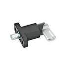 Produktbild von Ganter Norm® - Federriegel, Stahl, mit Anschraubflansch (722.2-12-20-B-SW)