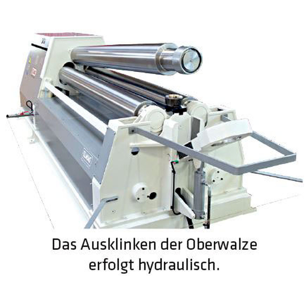 ELMAG Hydraulische 3-Walzen Rundbiegemaschine AHK 3100 x 10,0mm Produktbild img4 L
