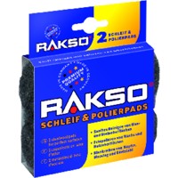 Produktbild von RAKSO - Stahlwolle-Schleifkissen fein, 2er-Pack SB