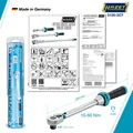 HAZET Drehmomentschlüssel 5120-3CT ∙ Drehmomentbereich min-max: 10 – 60 Nm ∙ Genauigkeit: 3% ∙ 1/2 Zoll (12,5 mm) Vierkant massiv ∙ Länge: 320 mm Produktbild img4 S