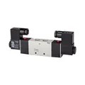 Produktbild von RIEGLER - 5/2-Wegeventil elektropneu., »4V«, bista., G 1/8, 24VDC, 500l/min (51