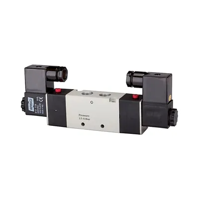Produktbild von RIEGLER - 5/2-Wegeventil elektropn. »4V« bist., G 1/8, 230V 50 Hz, 500l/min (51