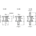 Produktbild von Ganter Norm® - Gummipuffer, Stahl (356-75-40-60-ES-70)