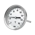RIEGLER Bimetallthermometer, G 1/2 hinten, L=100, Ø 100, 0 °C bis 160 °C (5208) Produktbild