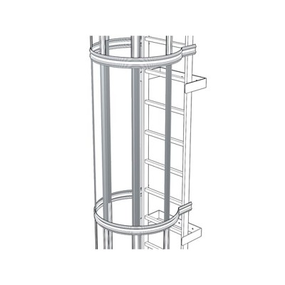 Produktbild von ZARGES - Rückenschutzstrebe, Aluminium natur, L 1.400mm