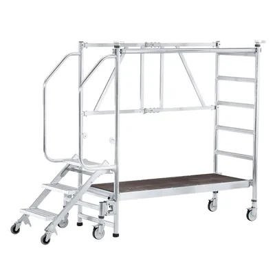 Produktbild von ZARGES - Fahrgerüst Arbeitshöhe 3.000mm Plattform 600 x 1.800mm