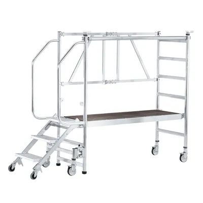 Produktbild von ZARGES - Fahrgerüst Arbeitshöhe 3.000mm Plattform 600 x 1.800mm