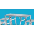 ZARGES Zwischenmodul, L 1.000mm, B 555mm, Aluminium, geriffelt Produktbild img7 S