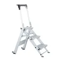 Produktbild von ZARGES - Treppe 5 Stufen, Stufenbreite 360mm, klappbar, Stufe T 205mm