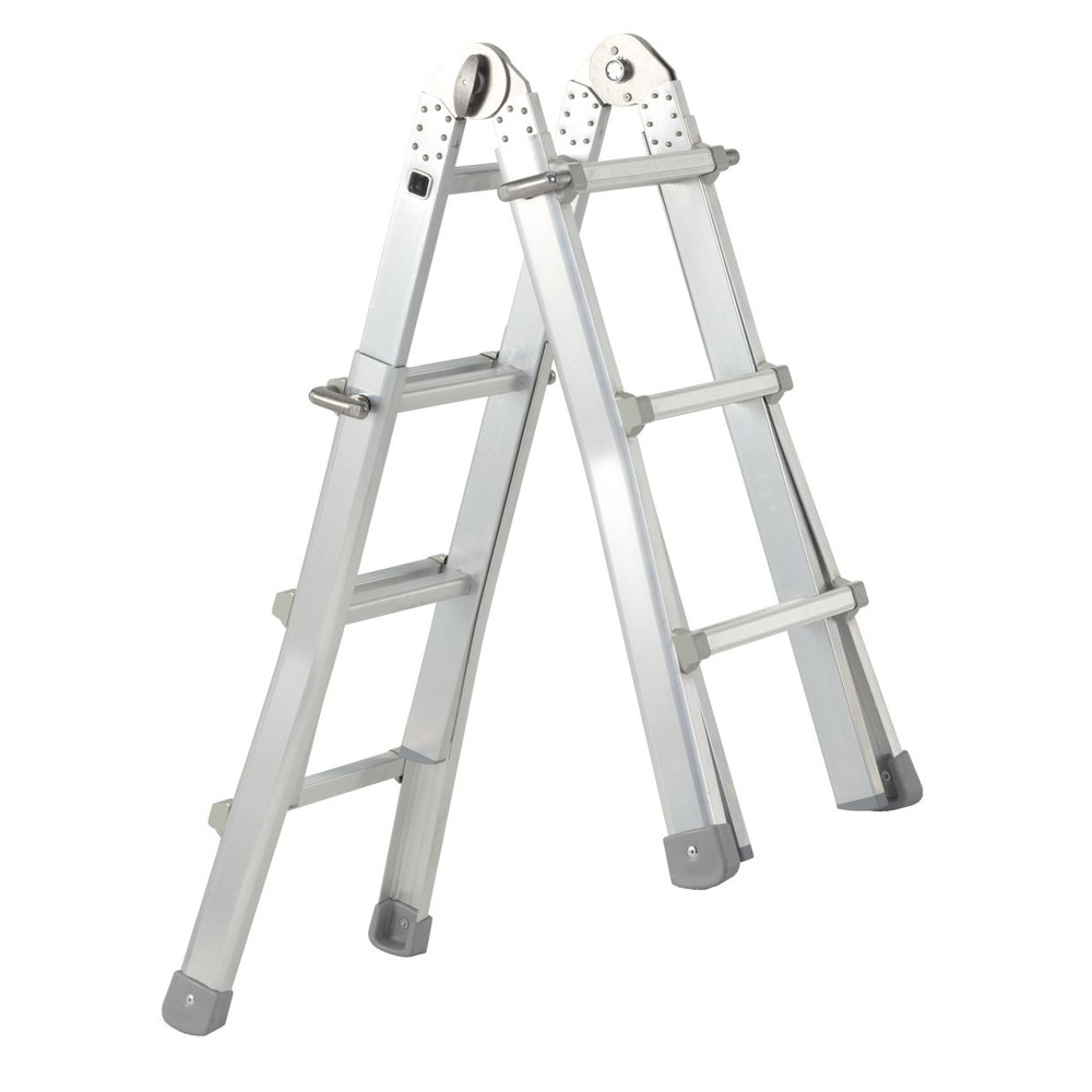 ZARGES Teleskopleiter 4 x 5 Sprossen, Anlegel. L 5.300mm Produktbild img17 L