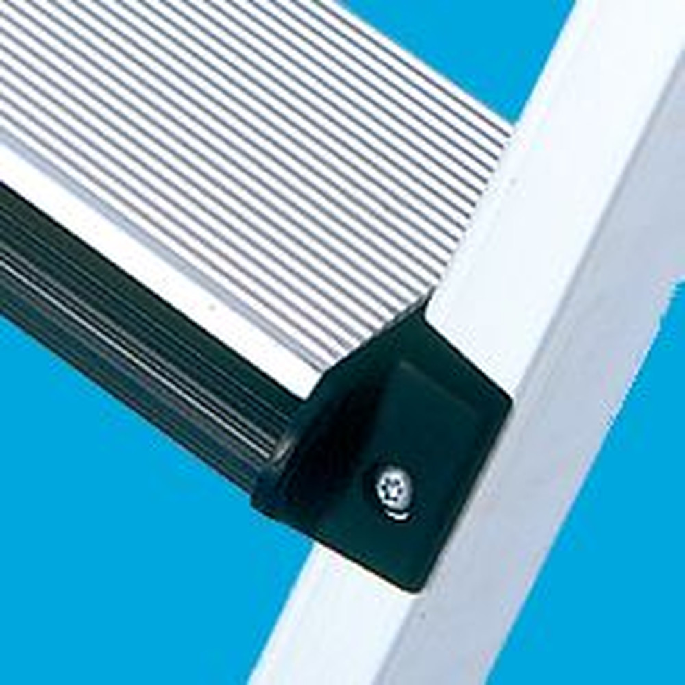 ZARGES Stehleiter 5 Stufen, Aluminium, einseitig begehbar, H 1.890mm, B 480mm Produktbild img9 L