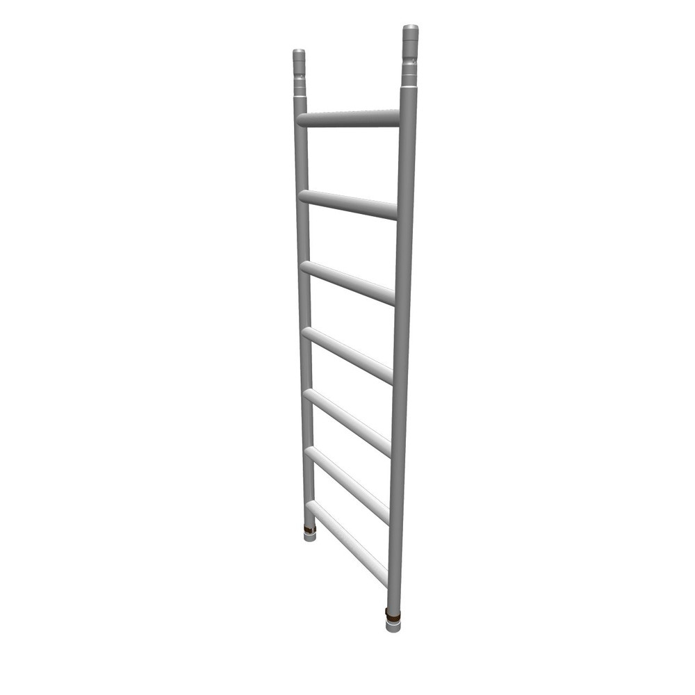 ZARGES Aufsteckrahmen, 1.960mm, 7 Sprossen, Lochung Produktbild img2 L