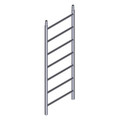 ZARGES Aufsteckrahmen, 1.960mm, 7 Sprossen, Lochung Produktbild