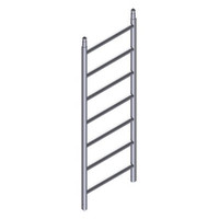 ZARGES Aufsteckrahmen, 1.960mm, 7 Sprossen, Lochung Produktbild