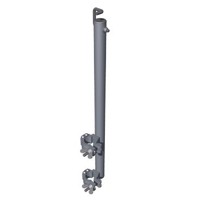 Produktbild von ZARGES - Wandabstandhalter L max. 900mm Stahl, verzinkt 2kg Ausf.: Kuppl., Einh