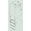 Produktbild von ZARGES - Ausstiegsholm abgewinkelt, Stahl verzinkt, Nutzl. 1.100mm