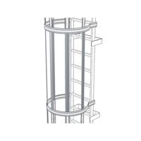 Produktbild von ZARGES - Rückenschutzstrebe, Aluminium eloxiert, L 1.400mm