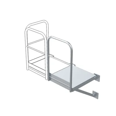 Produktbild von ZARGES - Erweiterungspodest B 940mm x T 1.000mm, Edelstahl