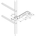 Produktbild von ZARGES - Wandhalter, Abstand 150mm, Edelstahl V4A (1.4571)