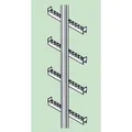 Produktbild von ZARGES - Einholmleiter L 1.960mm Edelstahl, B 370mm