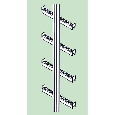 Produktbild von ZARGES - Einholmleiter L 2.800mm Edelstahl, B 370mm